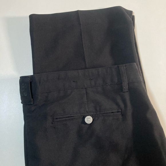 Footjoy Tour Golf Pants 38x33 Black FJ Performance Stretch Viscose Blend Chino - Picture 9 of 11